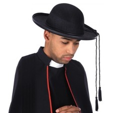 Cappello prete in feltro