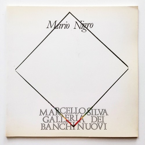 Mario nigro fuori quadro - nigro,