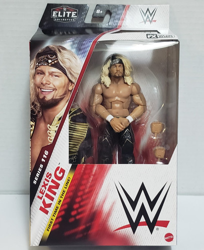 Figurina lexis king wwe wwf - king,