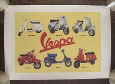 POSTER Pubblicitario - PIAGGIO VESPA - 35 x 50 cm ca.