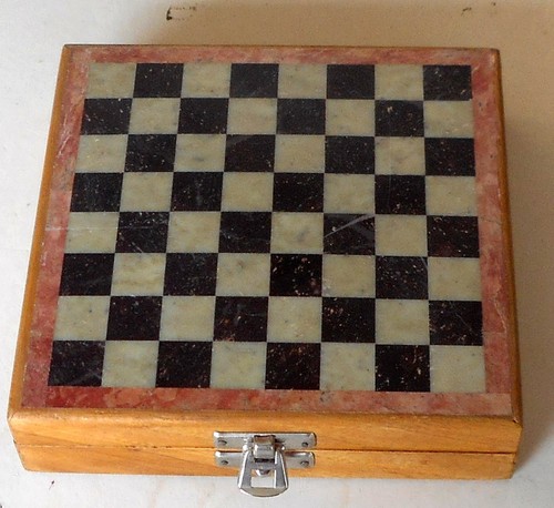 Set scacchi pietra ollare