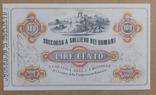 100 lire soccorso a - 100,
