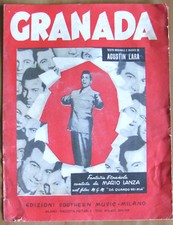 GRANADA cantata da Mario Lanza nel Film "Da quando sei mia"_Ed. Southern, 1953*