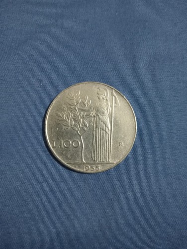 Repubblica 100 lire - repubblica, 1955