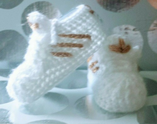 Scarpe mano all - scarpe, all'uncinetto