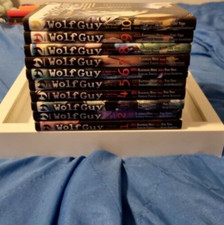 LOTTO MANGA ACTION COMICS SERIE WOLF GUY,VINTAGE ITALIA 2009 Seinen,rain,man,blood