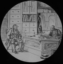 Magic Lantern Slide THE