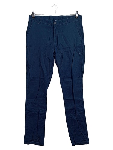 Straight pantaloni uomo blu - straight,