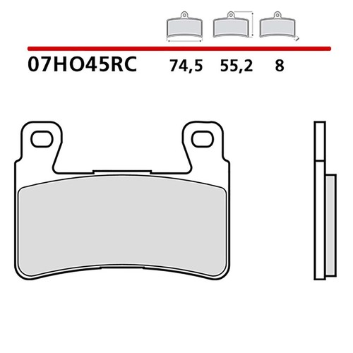 Brembo kit pastiglie freno - brembo,
