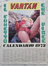 c5) VARTAN calendario 1973 allegato al n. 83  - Viano 1983 - ottimo++