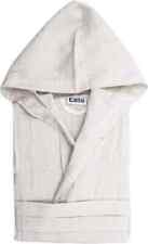 Elite Accappatoio Cotone a Nido d'ape con Cappuccio e cintura Tg XXXL Bianco Ape