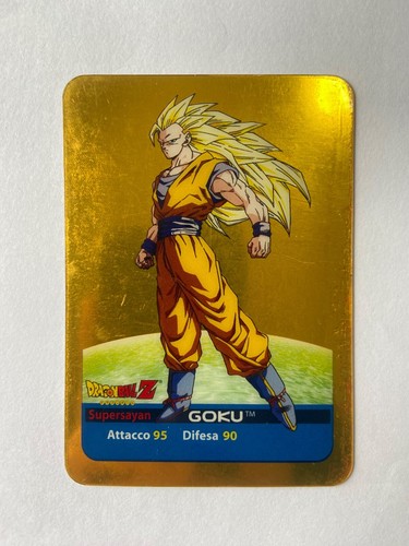 Lamincards goku super - super, sayan