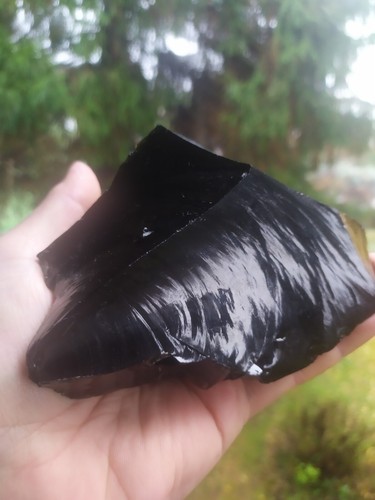 Blocco ossidiana nera - blocco,