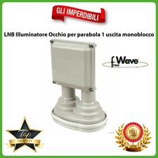 Illuminatore LNB universale occhio per parabola 9+13 sky compatibile HD TV SAT