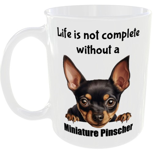 Miniature pinscher mug - mug, dog