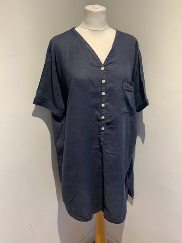 Abito tunica blu - , navy