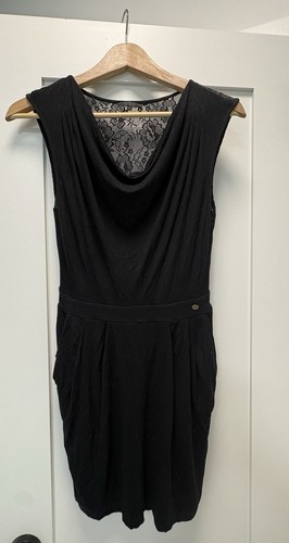 Abito guess nero - nero, con
