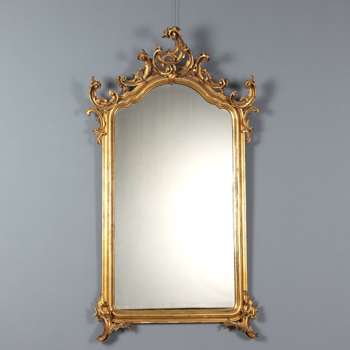 Specchiera con cornice dorata - cornice,
