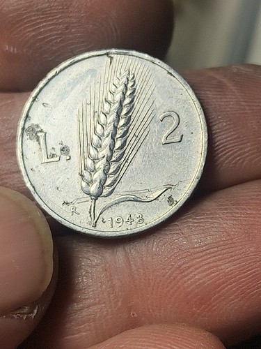 Moneta lire spiga 1948 - moneta,