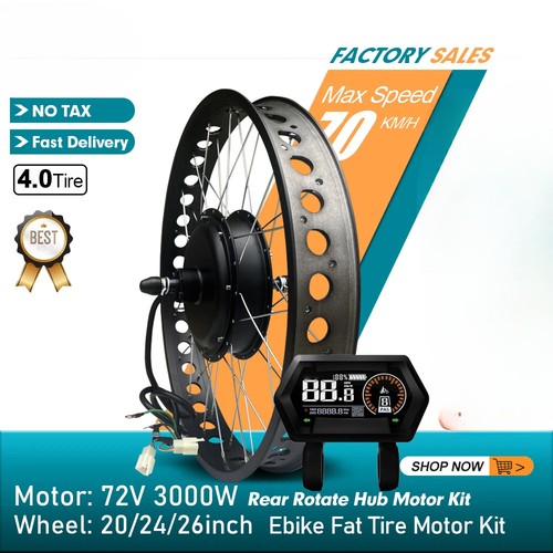 Mozzo ruota motore 72v - ruota, 3000w