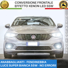 CONVERSIONE EFFETTO XENON PER FIAT TIPO LAMPADE ANABBAGLIANTI H7 FENDINEBBIA H11