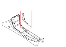 Bmw z3 coppia piastre supporto fianchetti laterali console originali bmw.