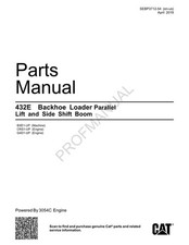 Caterpillar Cat 432E Terna