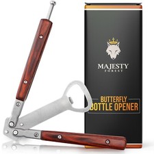 Apribottiglie Majesty Forest® Butterfly Trainer - coltello Balisong apri birra