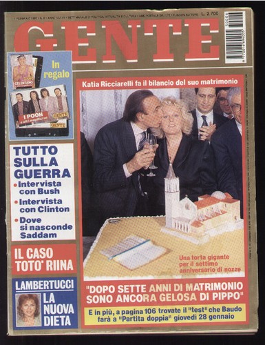 Gente 1993 pippo baudo katia - 6/1993,