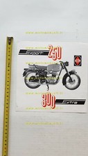 Gilera 250 Export - 300 Extra 1957 depliant italiano originale moto 