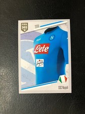FIFA 365 PANINI 2017/18 MAGLIA NAPOLI n 343 NUOVA CON VELINA