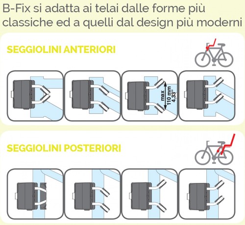 Bellelli seggiolino posteriore - bellelli,