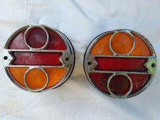 Coppia Fari Posteriori FIAT 850 con bellissimo Accessorio D'epoca 