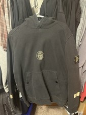 Felpa con cappuccio Stone Island Supreme riflettente FW17
