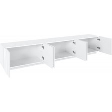 Porta moderno bianco 240 - tv,
