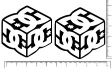 DC Shoes Cube Skateboard Die
