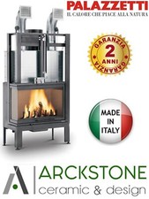 Palazzetti MX 78 L Angolo SX Camino a Legna Aria Naturale Canalizzabile 16,7 Kw
