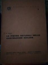 D'Elia LE PIETRE NATURALI NELLE COSTRUZIONI EDILIZIE Liguori 1976 sottolineato