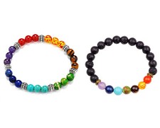 Bracciale chakra guarigione - bracciale, 7