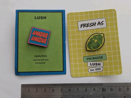 Lush enamel pin - lush,