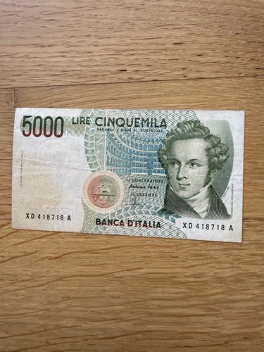 Banconota repubblica italiana - banconota,