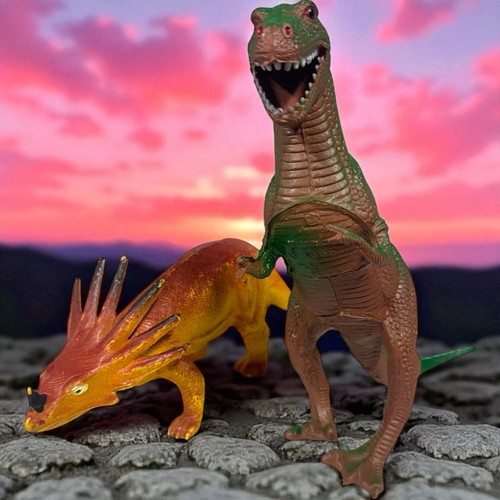 Dinosauro giocattolo vintage