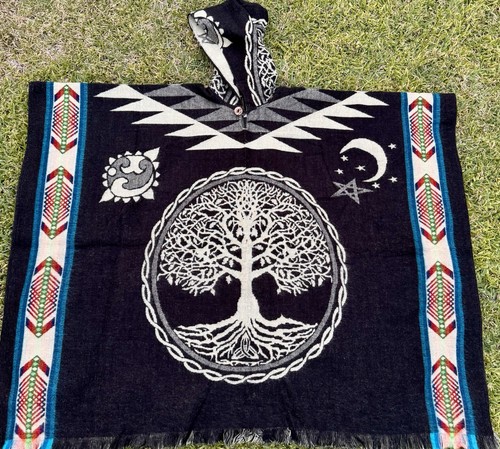 Poncho alpaca albero della - alpaca,