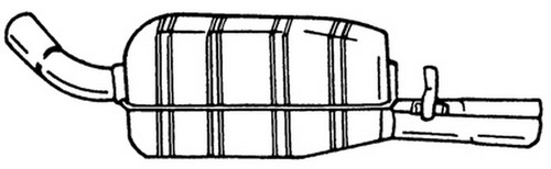 204 silenziatore posteriore - cv,