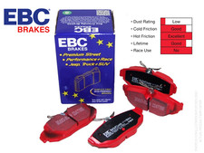 PER MASERATI BITURBO SPYDER 2.0 1984-1988 SET CUSCINETTI POSTERIORI EBC REDSTUFF DP3104C