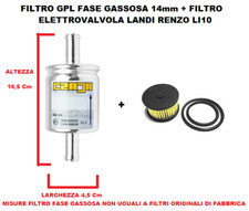 FILTRO GPL LI10 X LANDI RENZO
