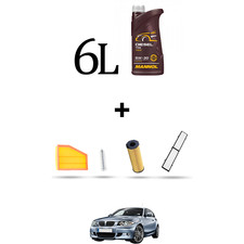 HOFFCAR Kit tagliando 4 FILTRI