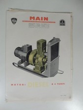 Main. Motori diesel a 4 tempi. Listino dei prezzi dei motori marini universali