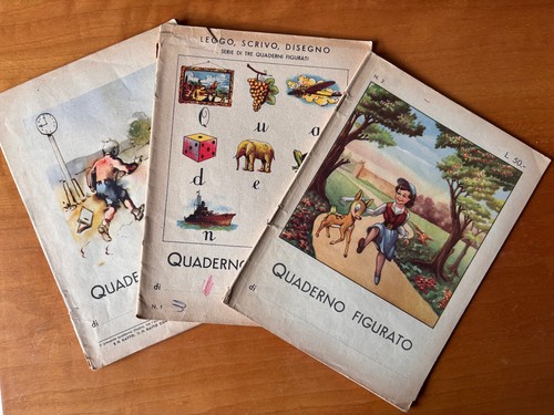 Quaderni figurati epoca per - d'epoca,