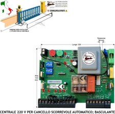 SCHEDA COMANDO CANCELLO
